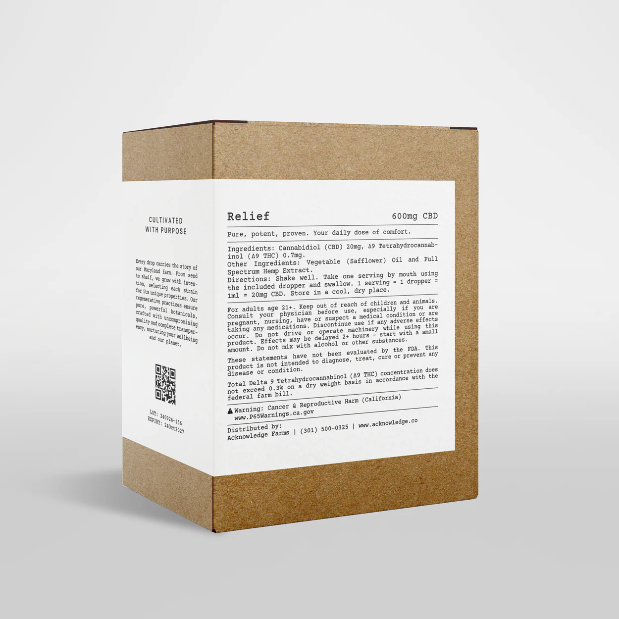 CBD Relief Tincture - Image 3